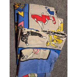 Saban Vintage Power Ranger Sheets and Valance Set